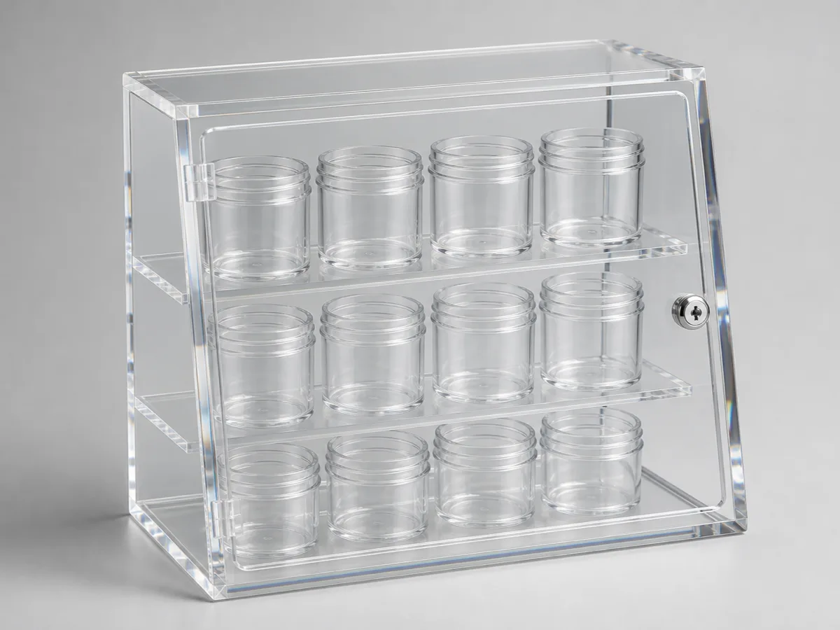 Lockable Display Cases