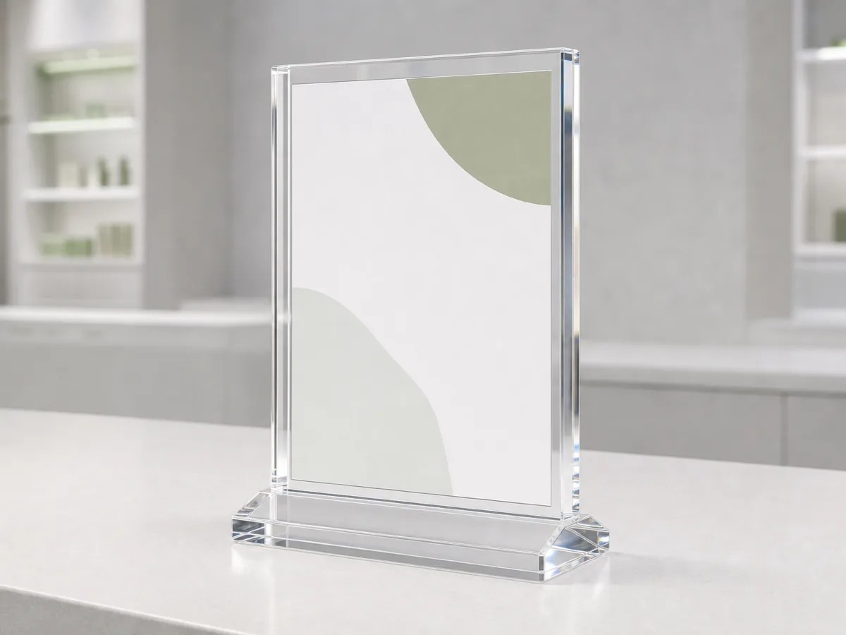 Acrylic Sign & Menu Holders