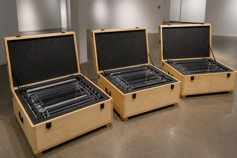 Traveling Exhibit Producers — typical acrylic museum display use case