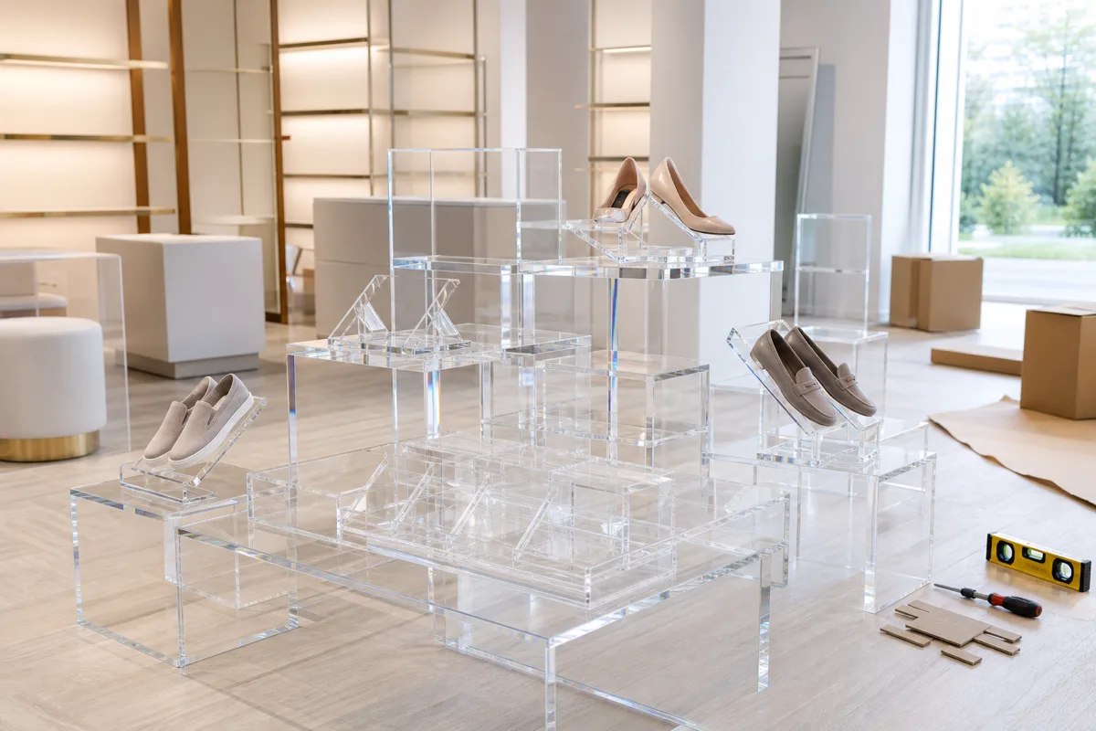 Procurement & Store-Planning Teams — typical acrylic shoe display use case