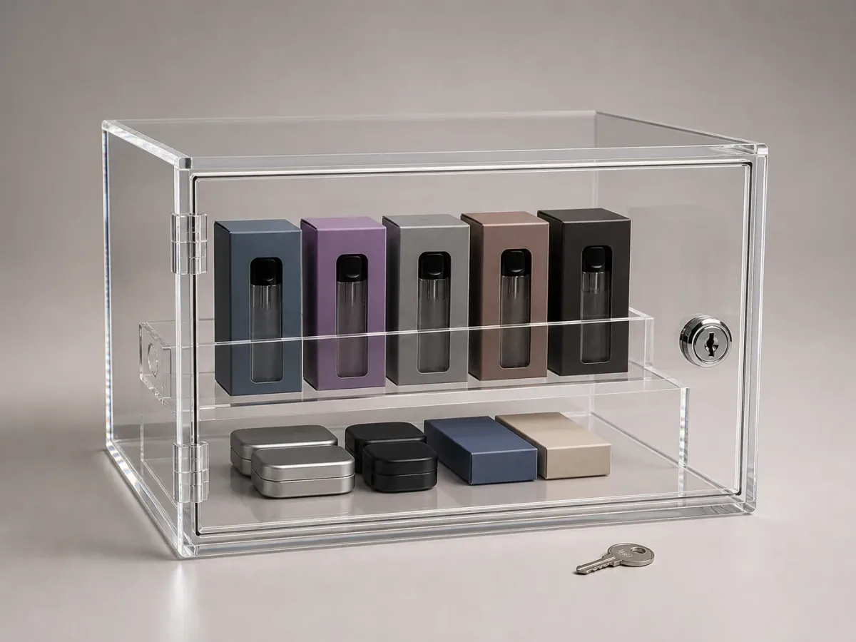 Lockable Display Cases
