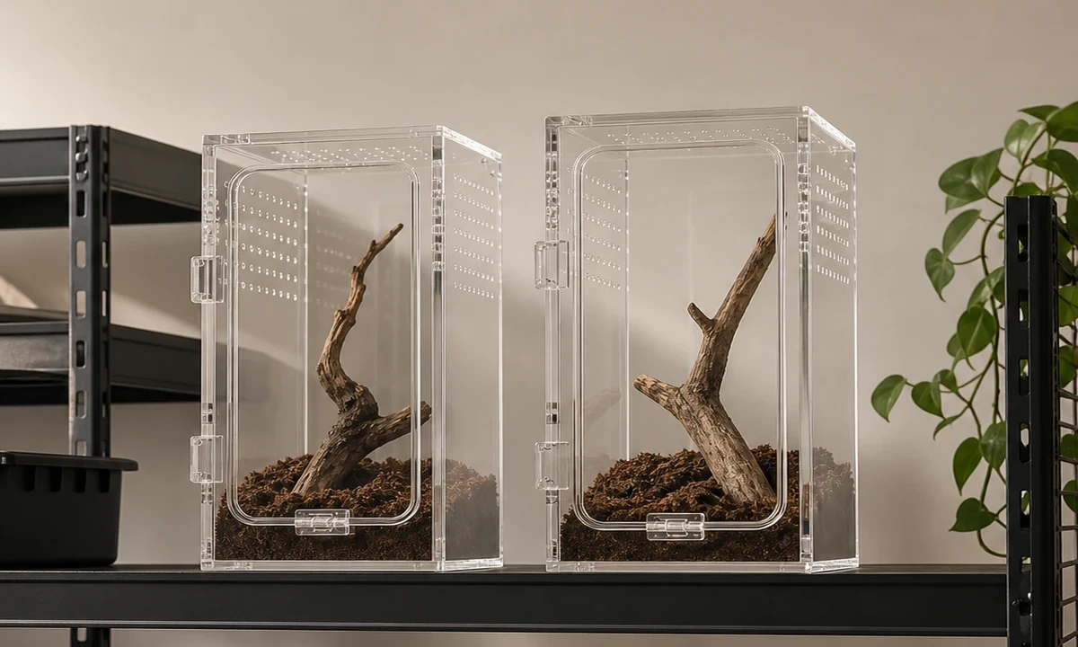 Acrylic Tarantula Enclosure Series: 80 Units, 4 SKUs
