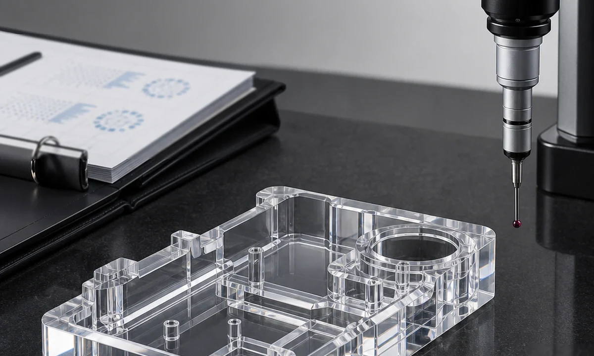 Custom Acrylic Precision Components: 800-Unit OEM Run