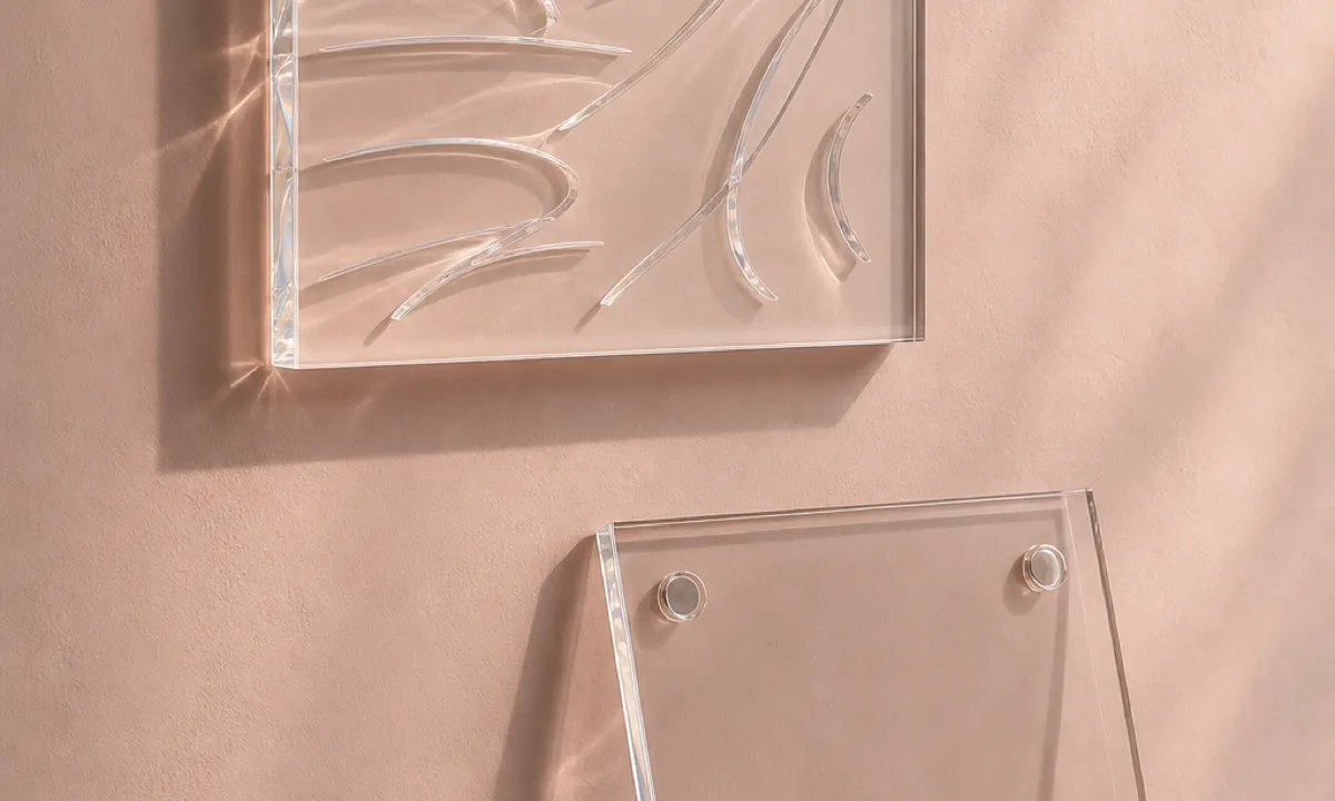 240 Engraved Magnetic Acrylic Signs Across 6 SKUs for a UK Beauty Brand
