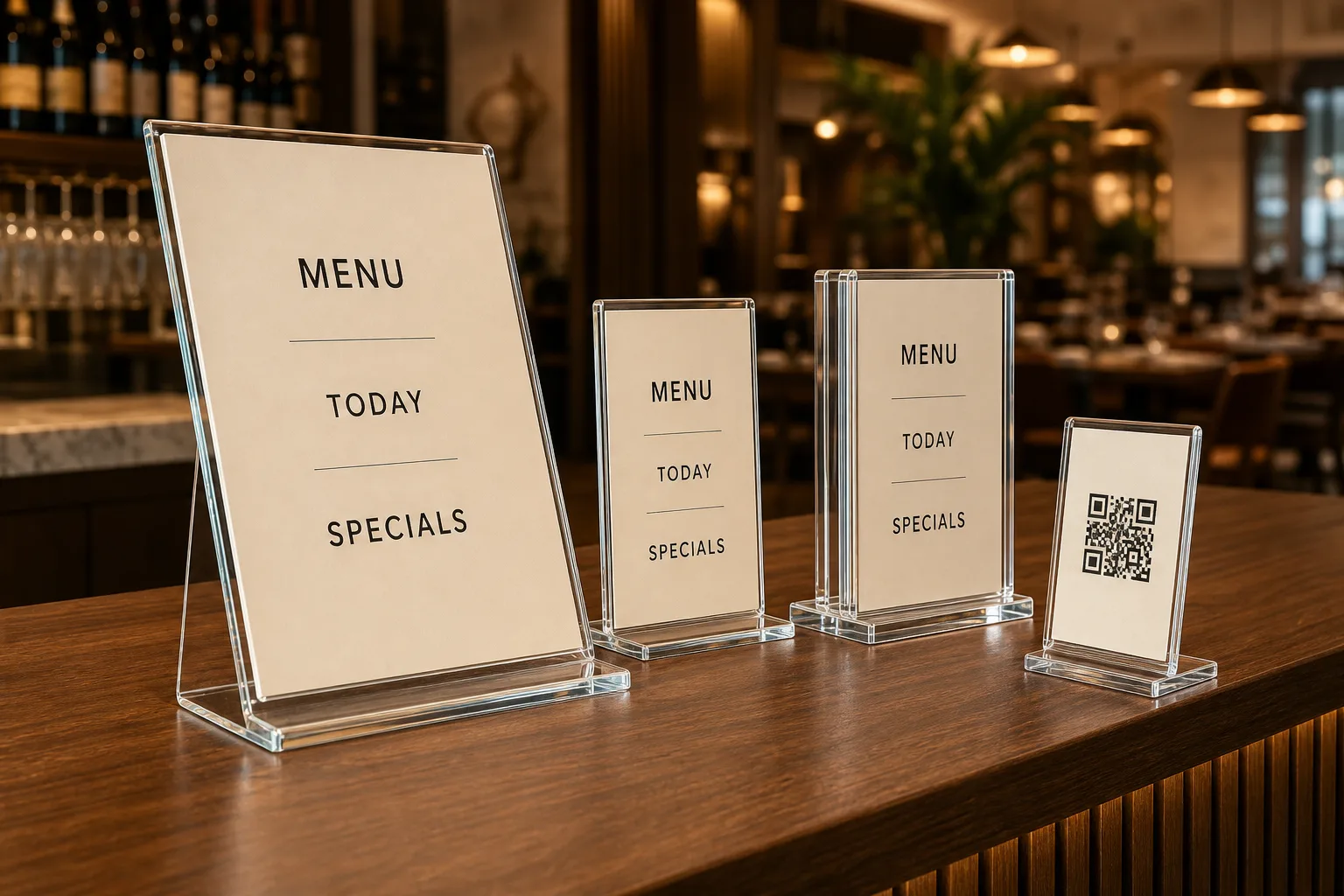 Menu Holders