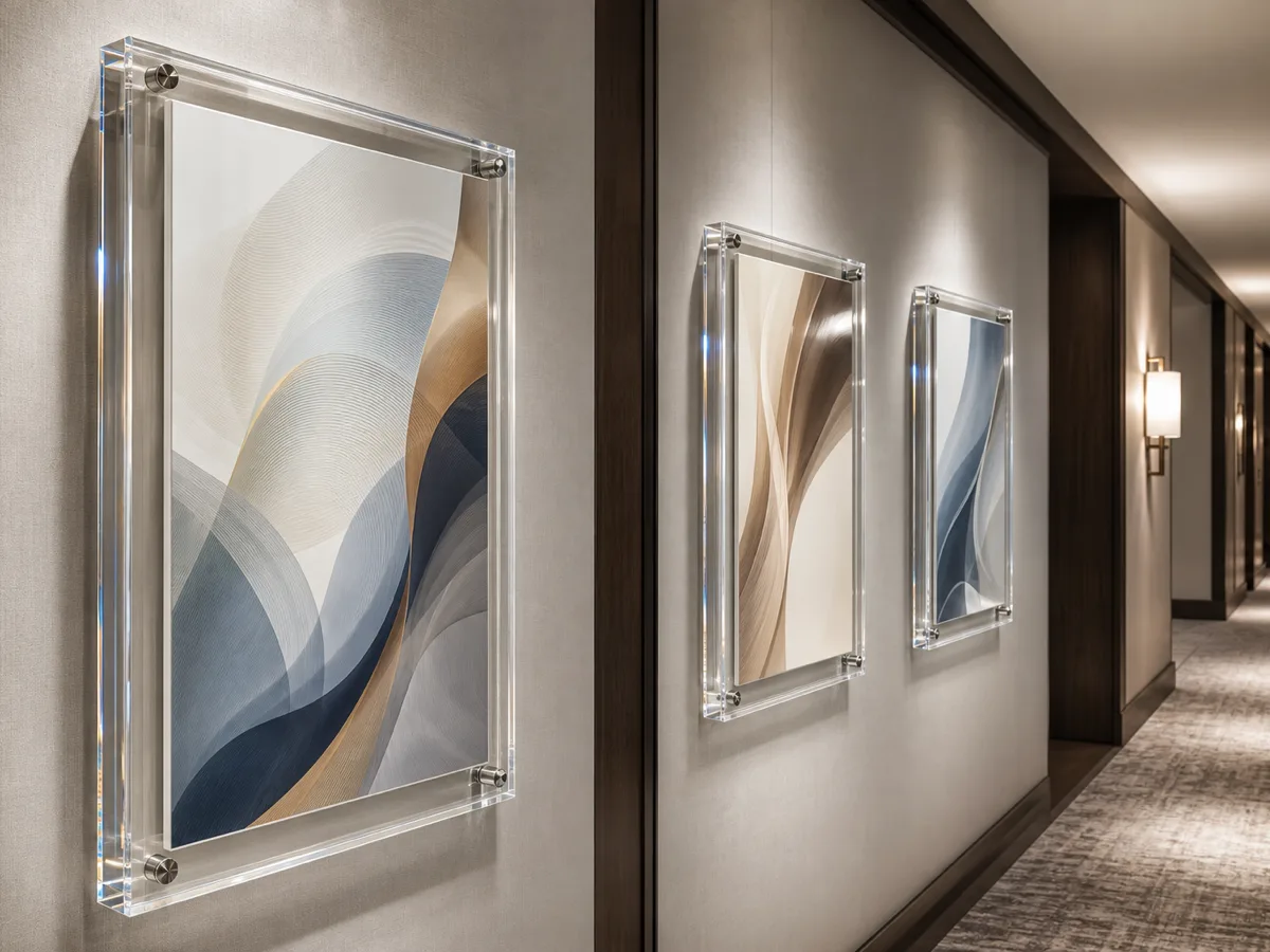 Hotel Corridor Snap Frames