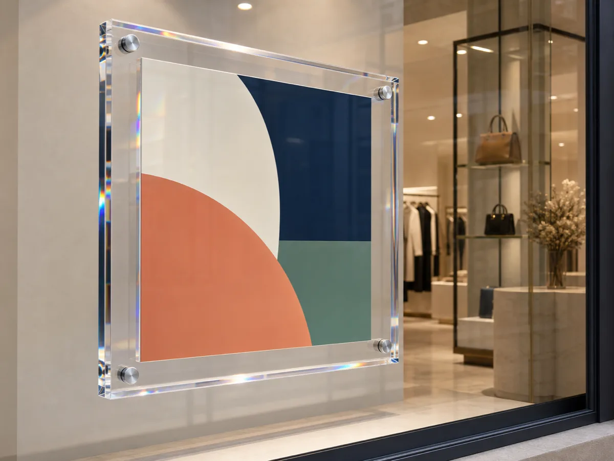 Retail Window Poster Frames