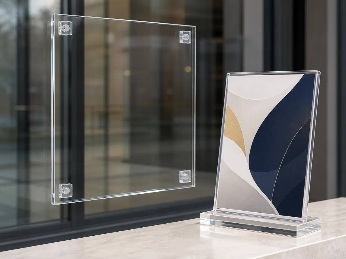 Adhesive & Tabletop Poster Frames