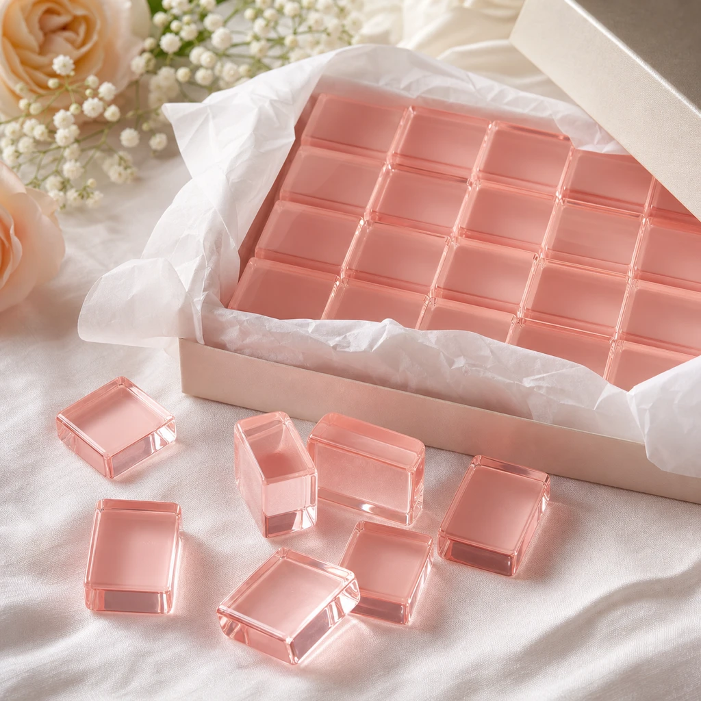 Bridal-Gifting Capsule Build — custom acrylic mahjong tile set project