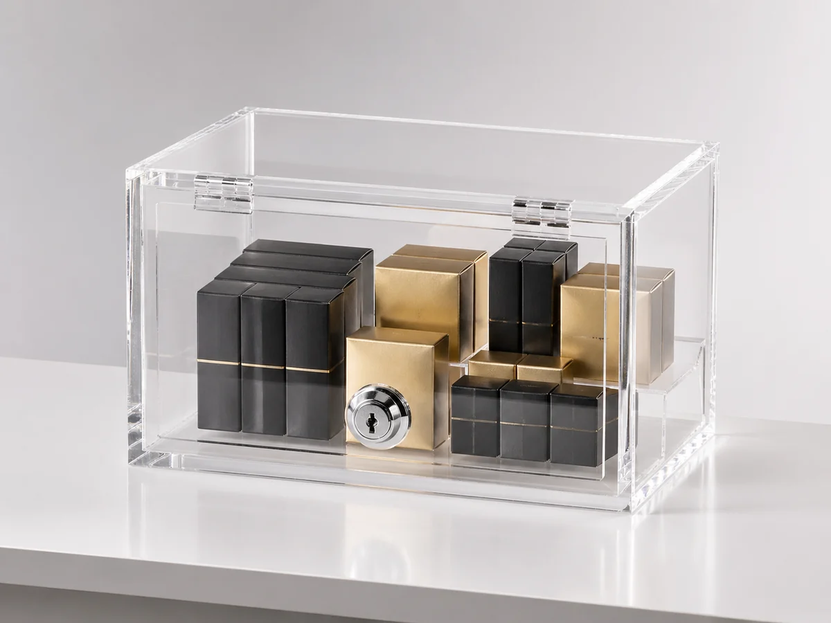 Convenience & Impulse-Buy — acrylic countertop display case use case