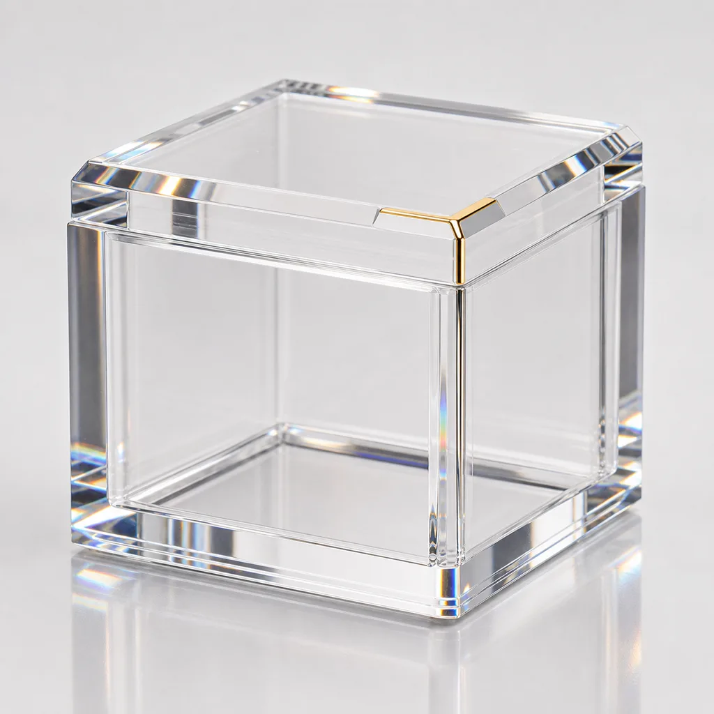 Promotional — Foil-Stamped Cube Boxes
