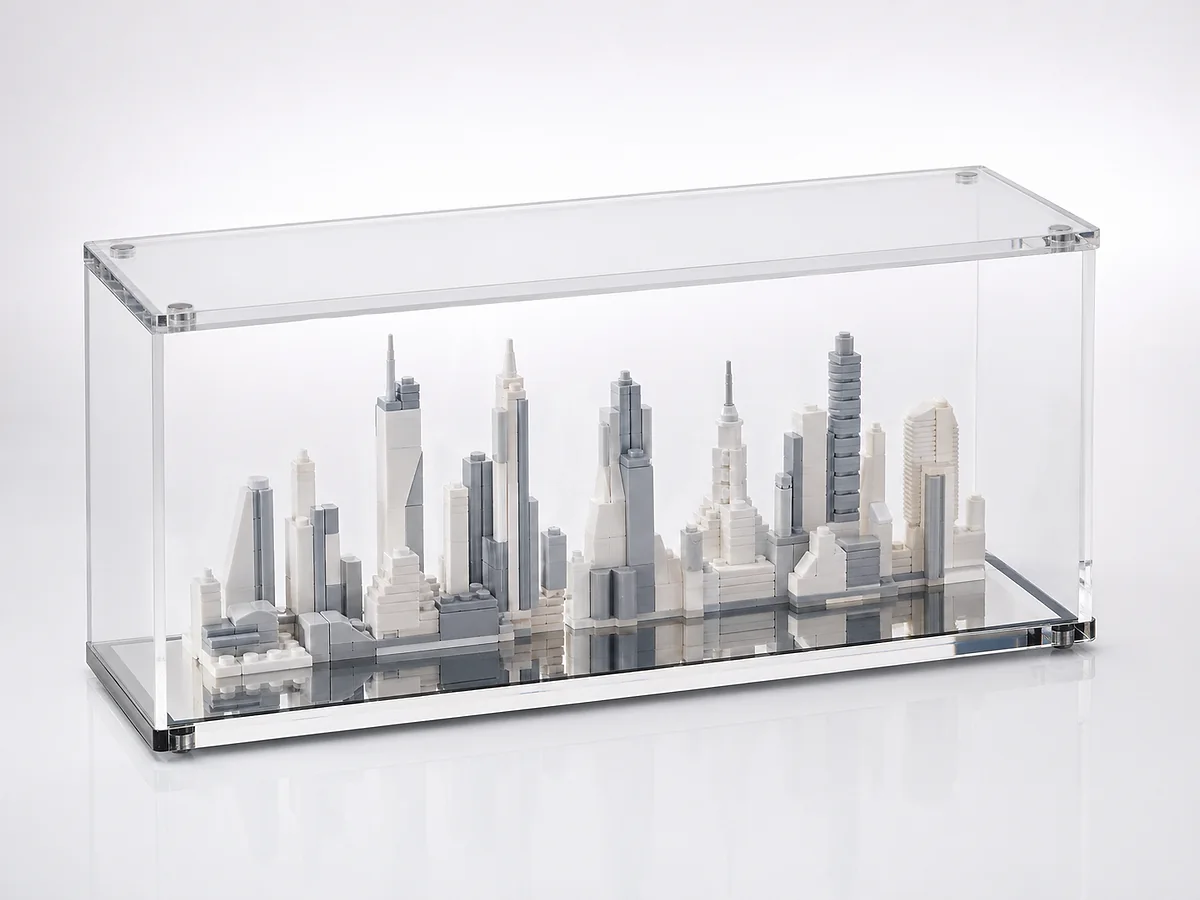 Architecture LEGO acrylic display case