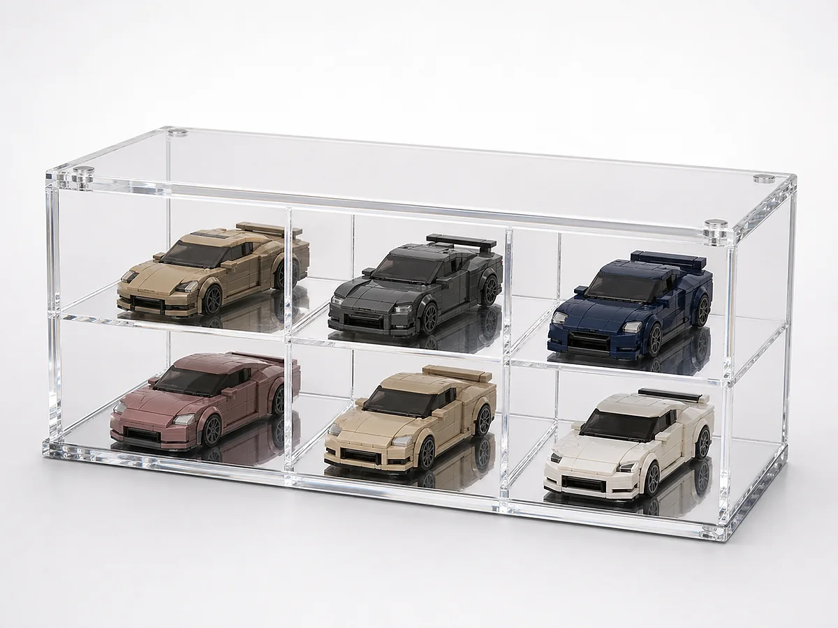 Speed Champions LEGO acrylic display case